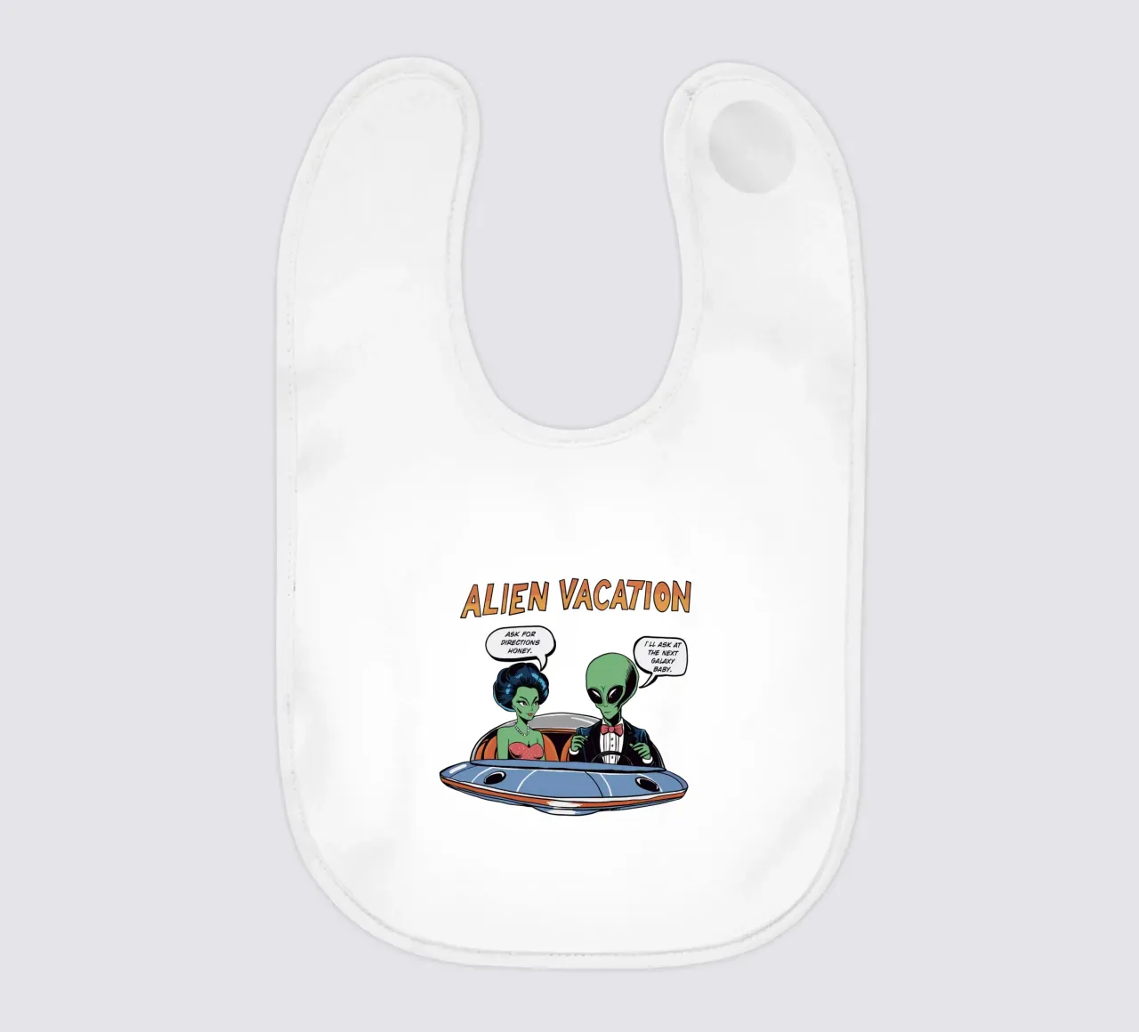 ALIEN VACATION bavaglino da edsonramosart