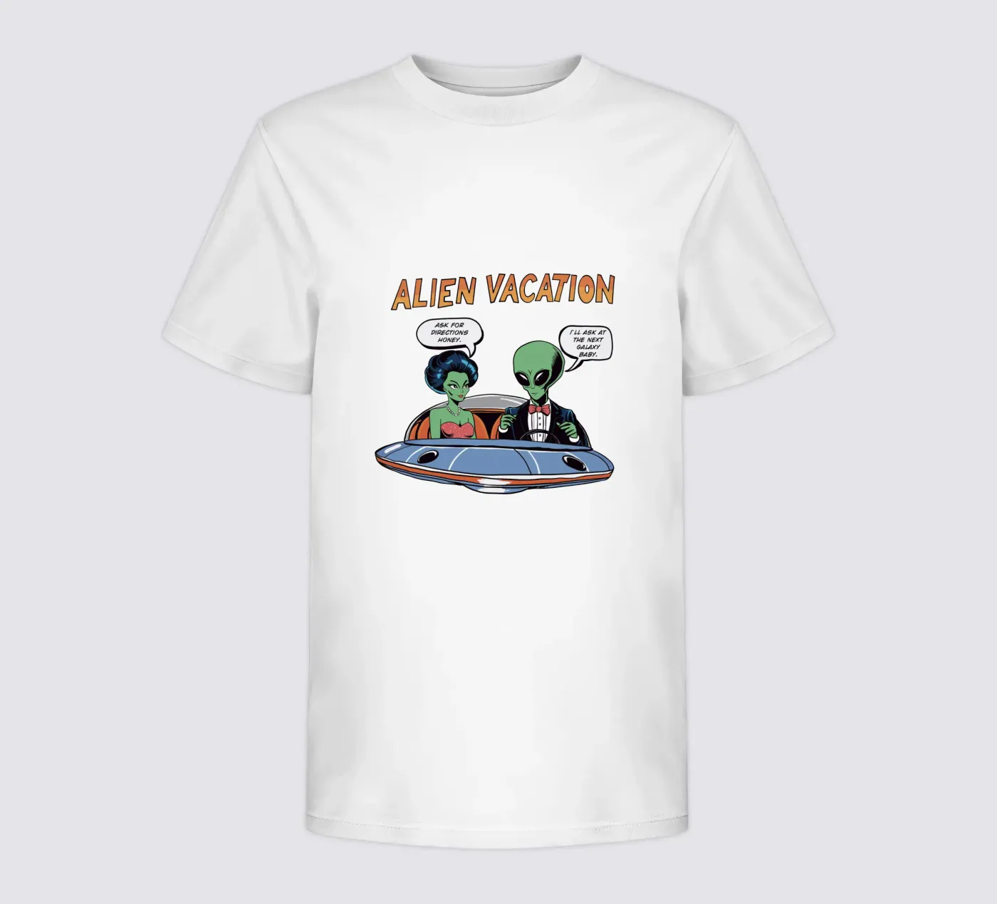 ALIEN VACATION kinder t-shirt van edsonramosart