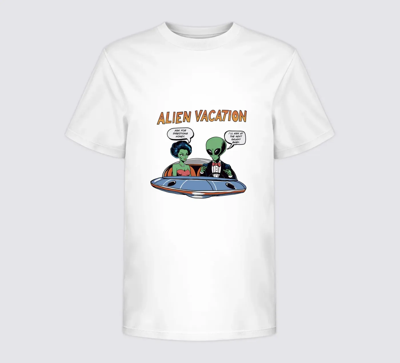 ALIEN VACATION kinder t-shirt van edsonramosart