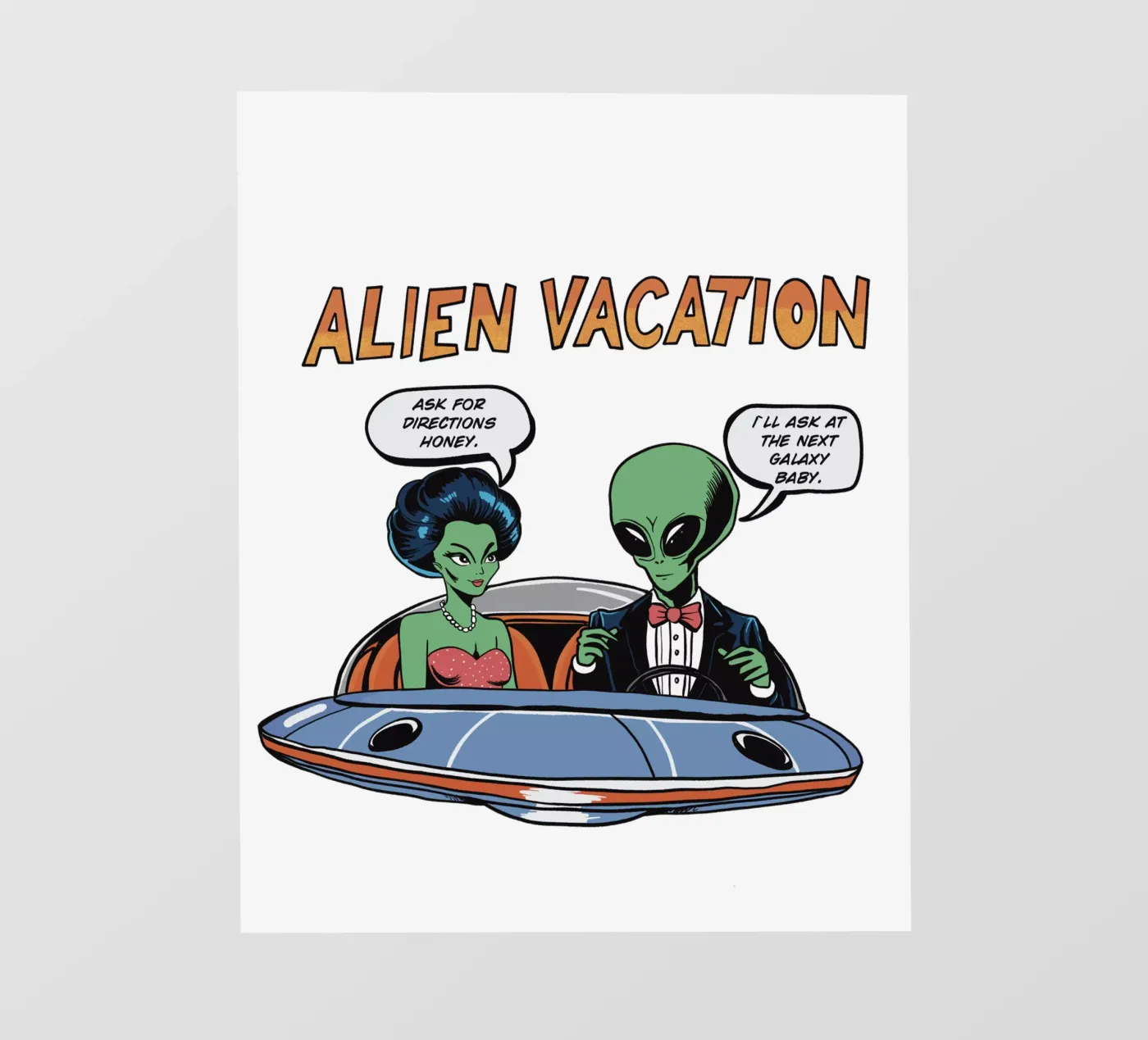 ALIEN VACATION telo in pvc da edsonramosart