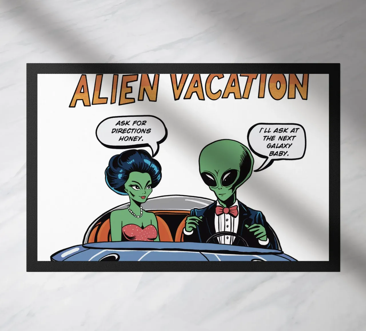 ALIEN VACATION zerbino da edsonramosart