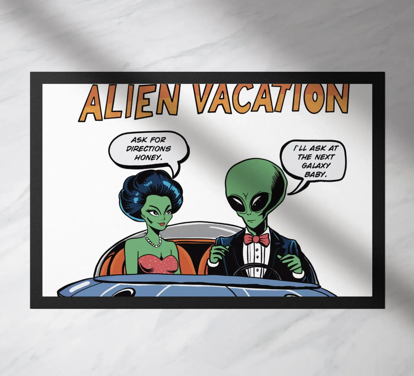 ALIEN VACATION zerbino da edsonramosart