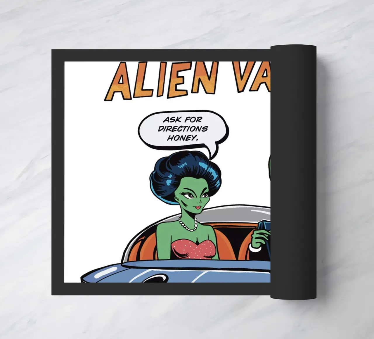 ALIEN VACATION zerbino da edsonramosart