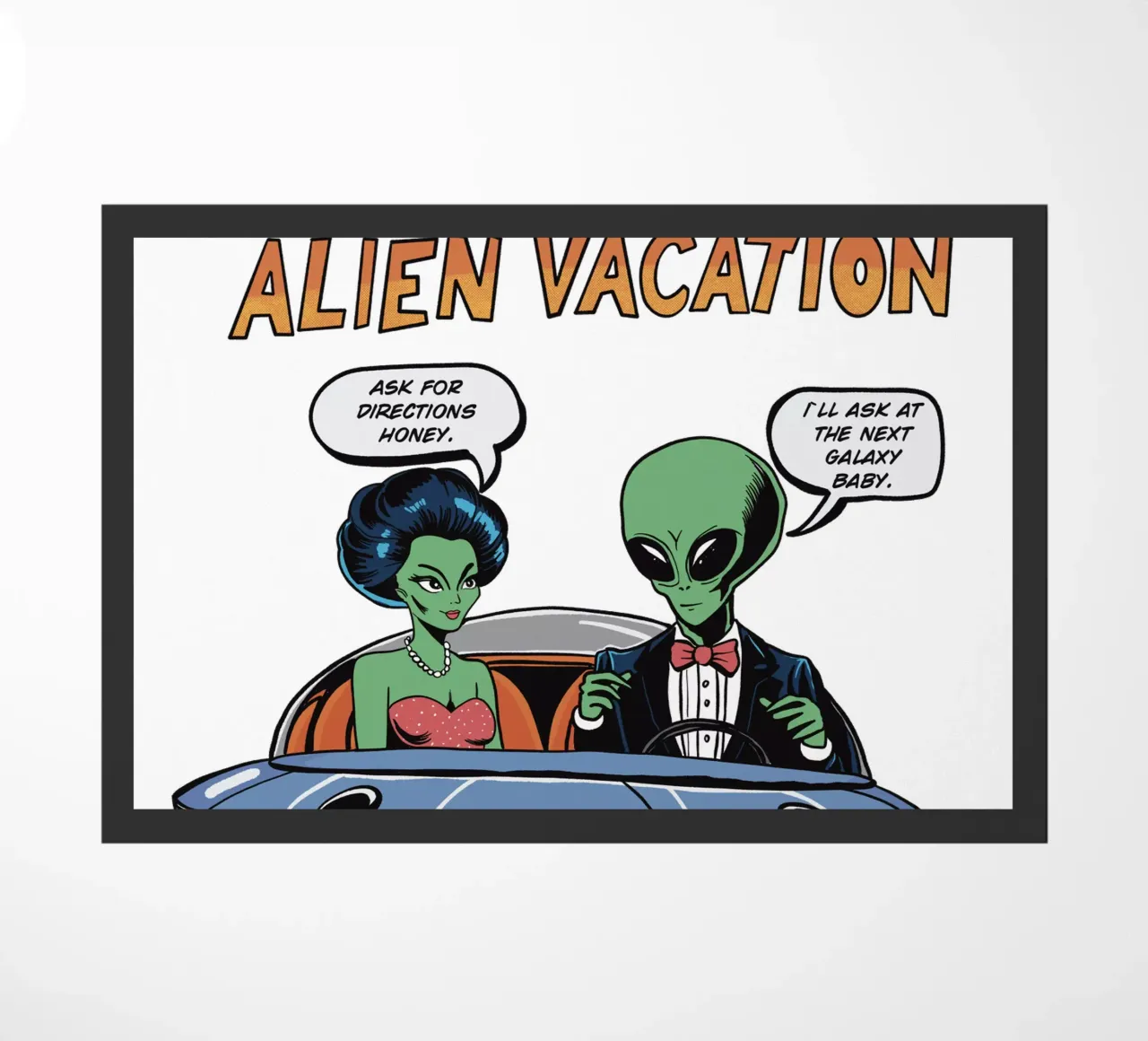 ALIEN VACATION zerbino da edsonramosart