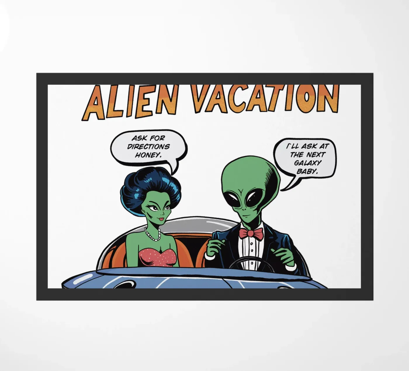 ALIEN VACATION zerbino da edsonramosart