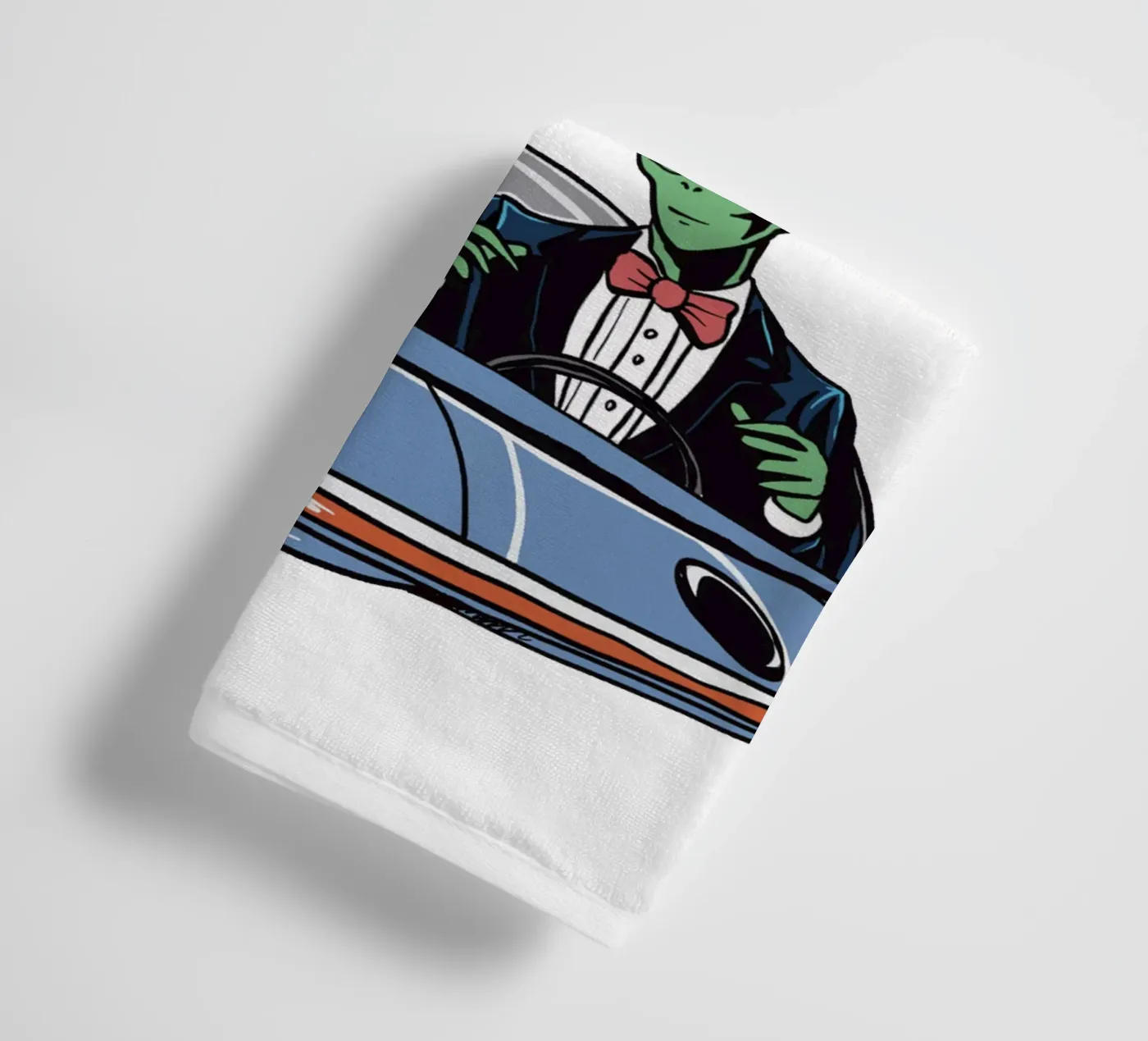 ALIEN VACATION towel by edsonramosart