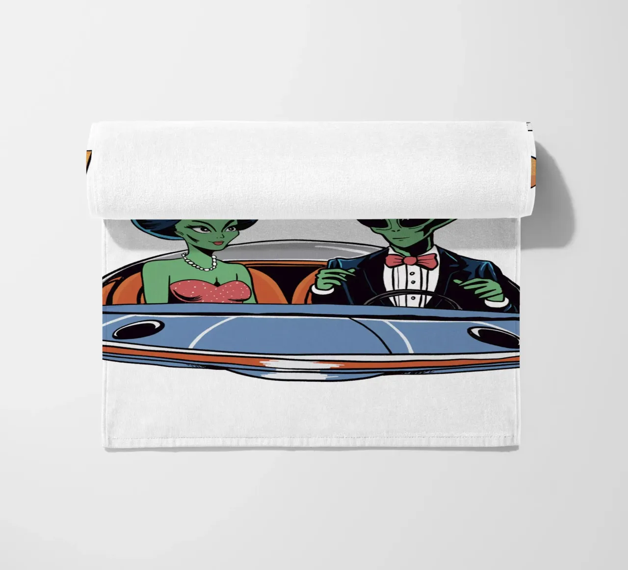 ALIEN VACATION telo mare da edsonramosart