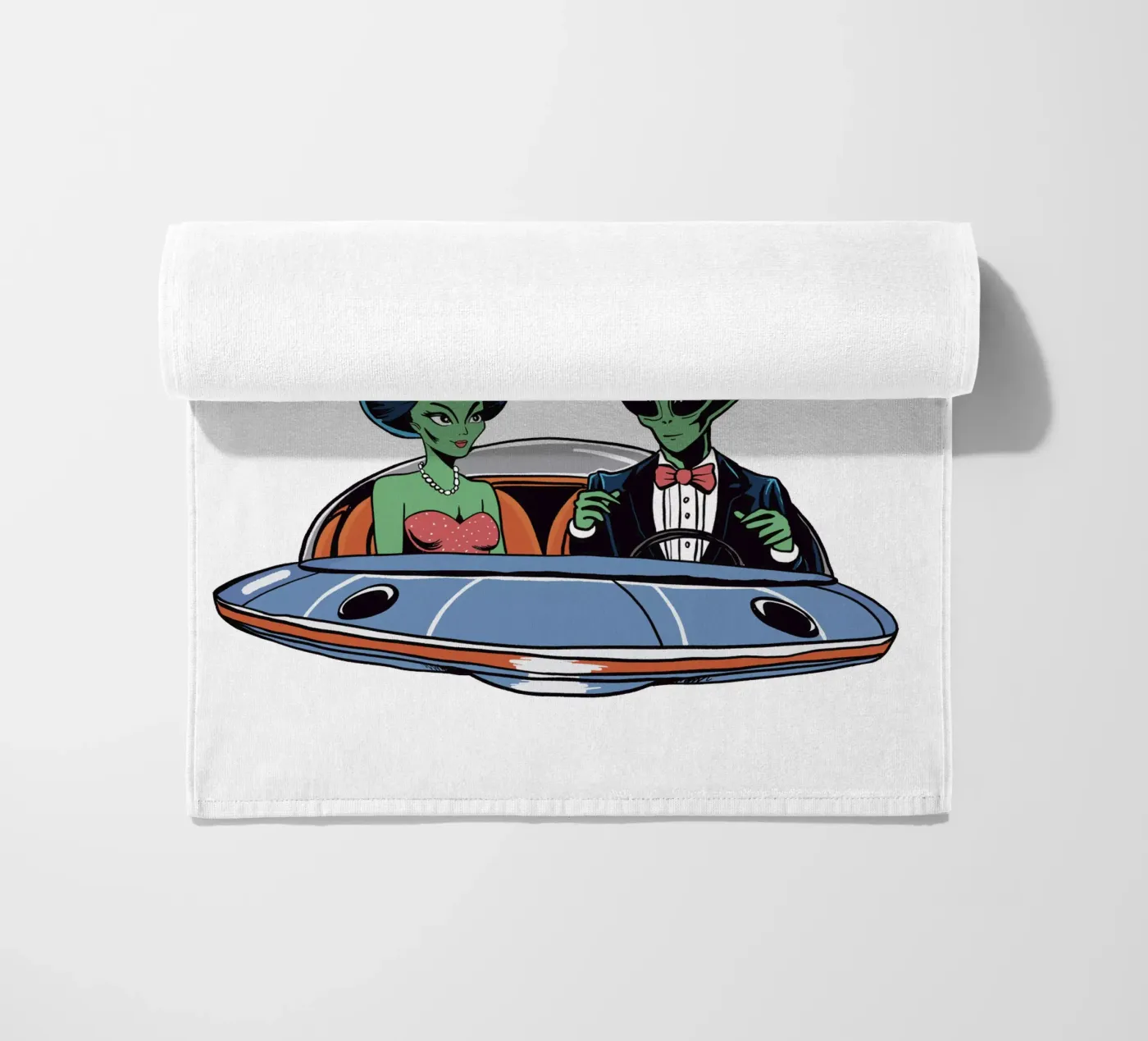 ALIEN VACATION Strandtuch von edsonramosart