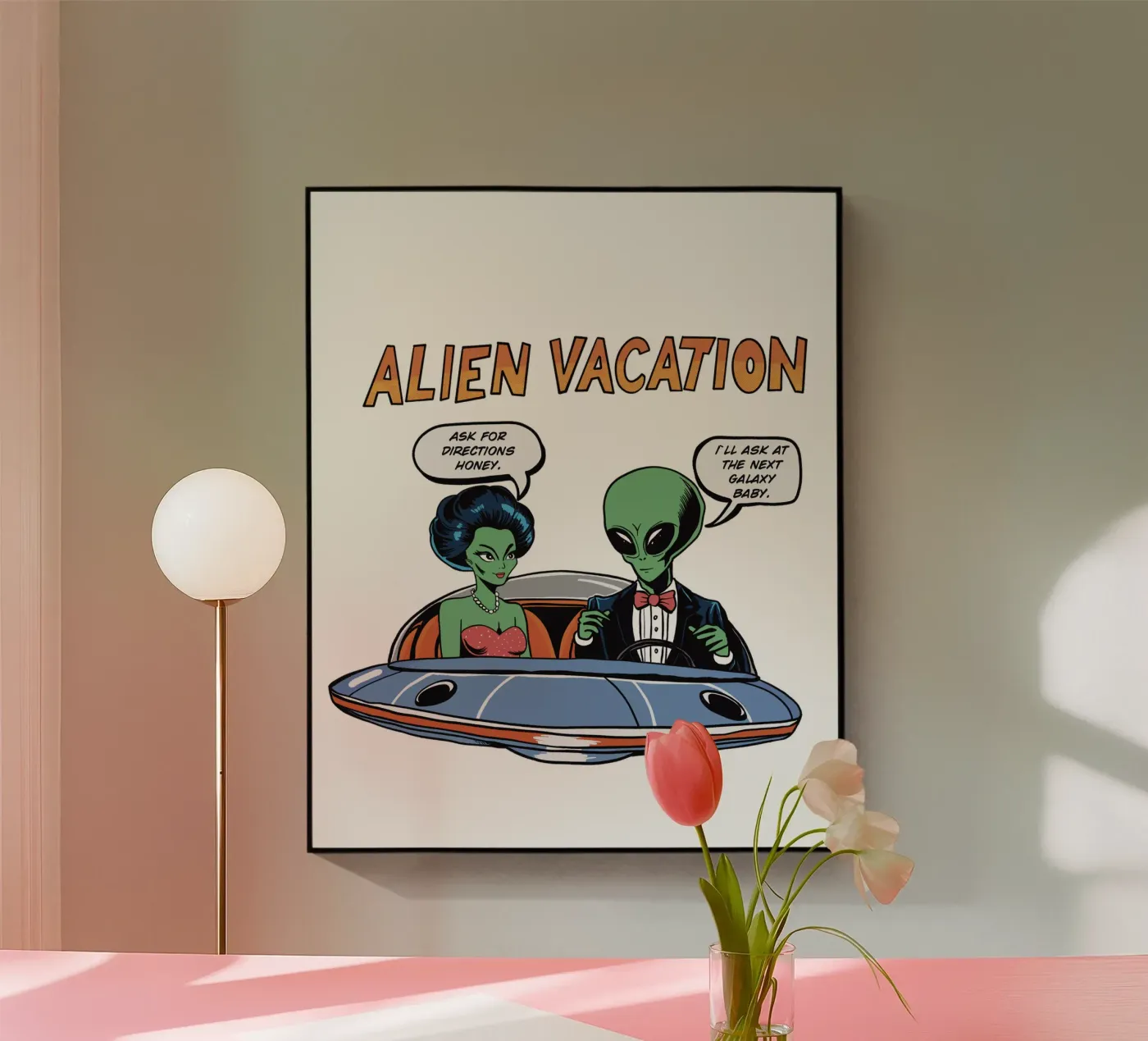 ALIEN VACATION plexiglass da edsonramosart