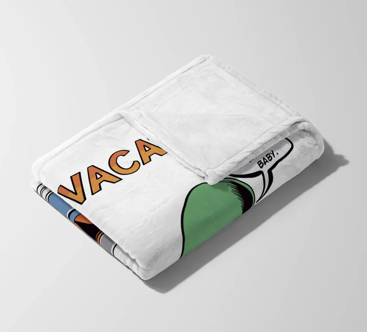 ALIEN VACATION Fleecedecke von edsonramosart