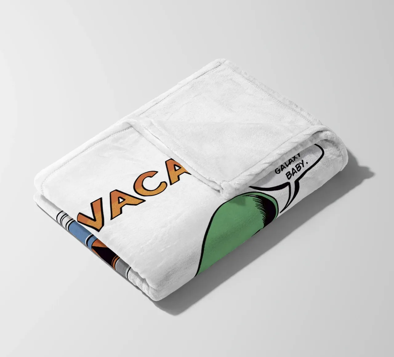 ALIEN VACATION Fleecedecke von edsonramosart