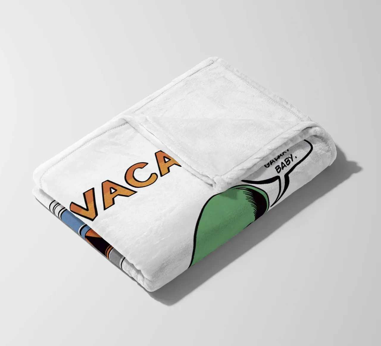 ALIEN VACATION Fleecedecke von edsonramosart
