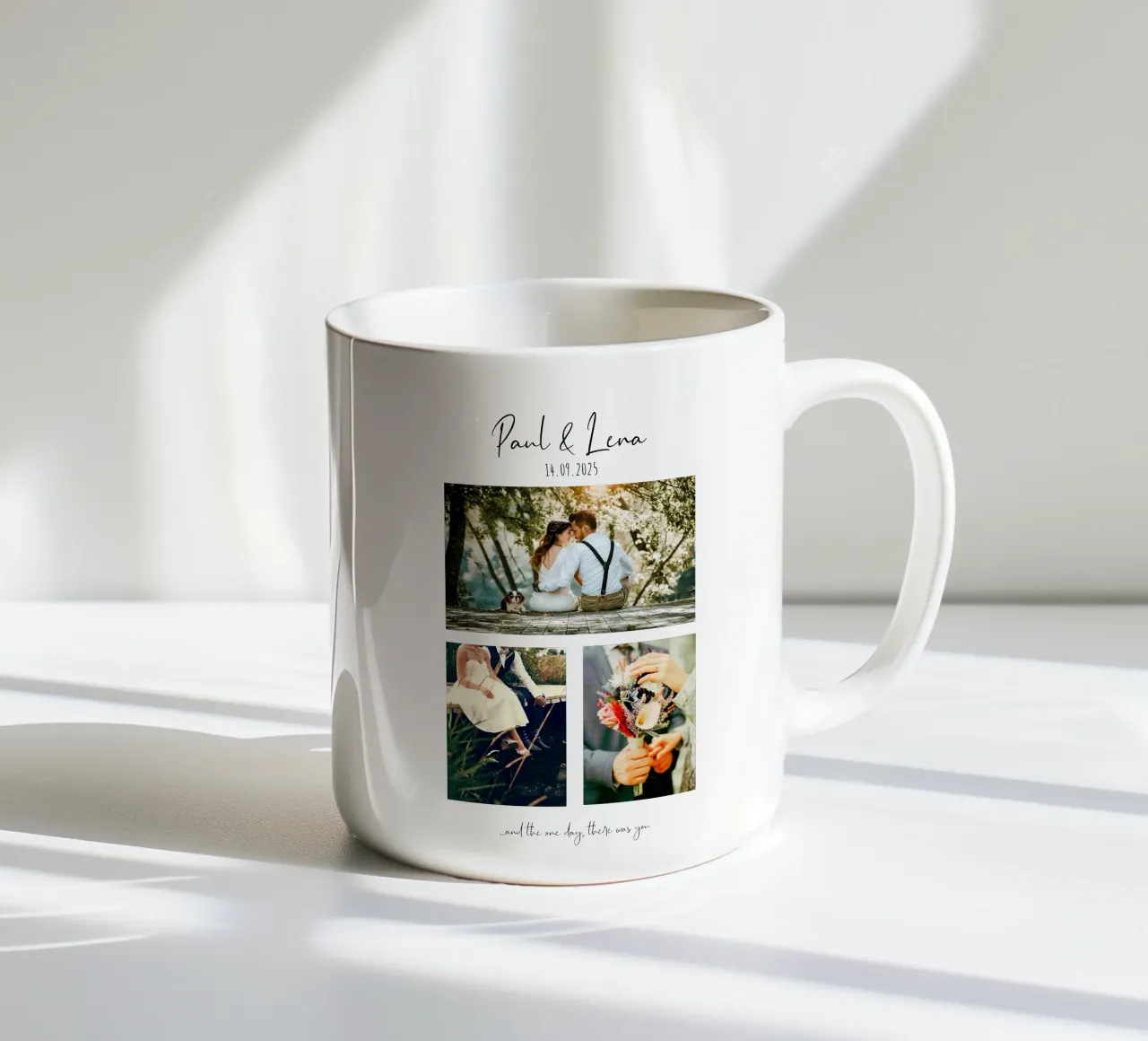 Hochzeit Boho-Style tazza in ceramica da herz_laute