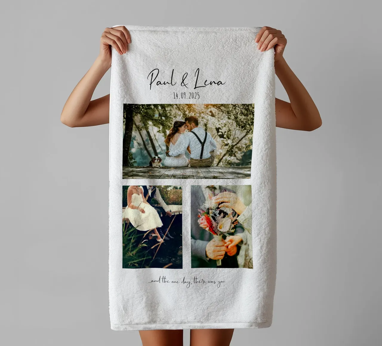 Hochzeit Boho-Style asciugamano da bagno da herz_laute