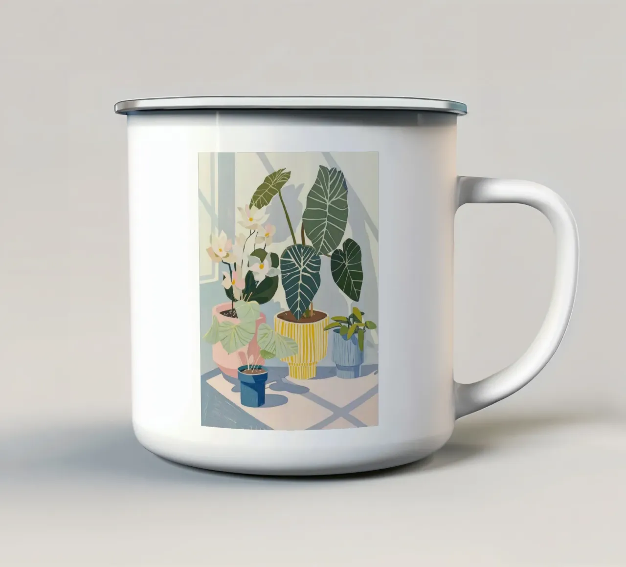 Mattina Botanica tazza in smalto da DaarbyN