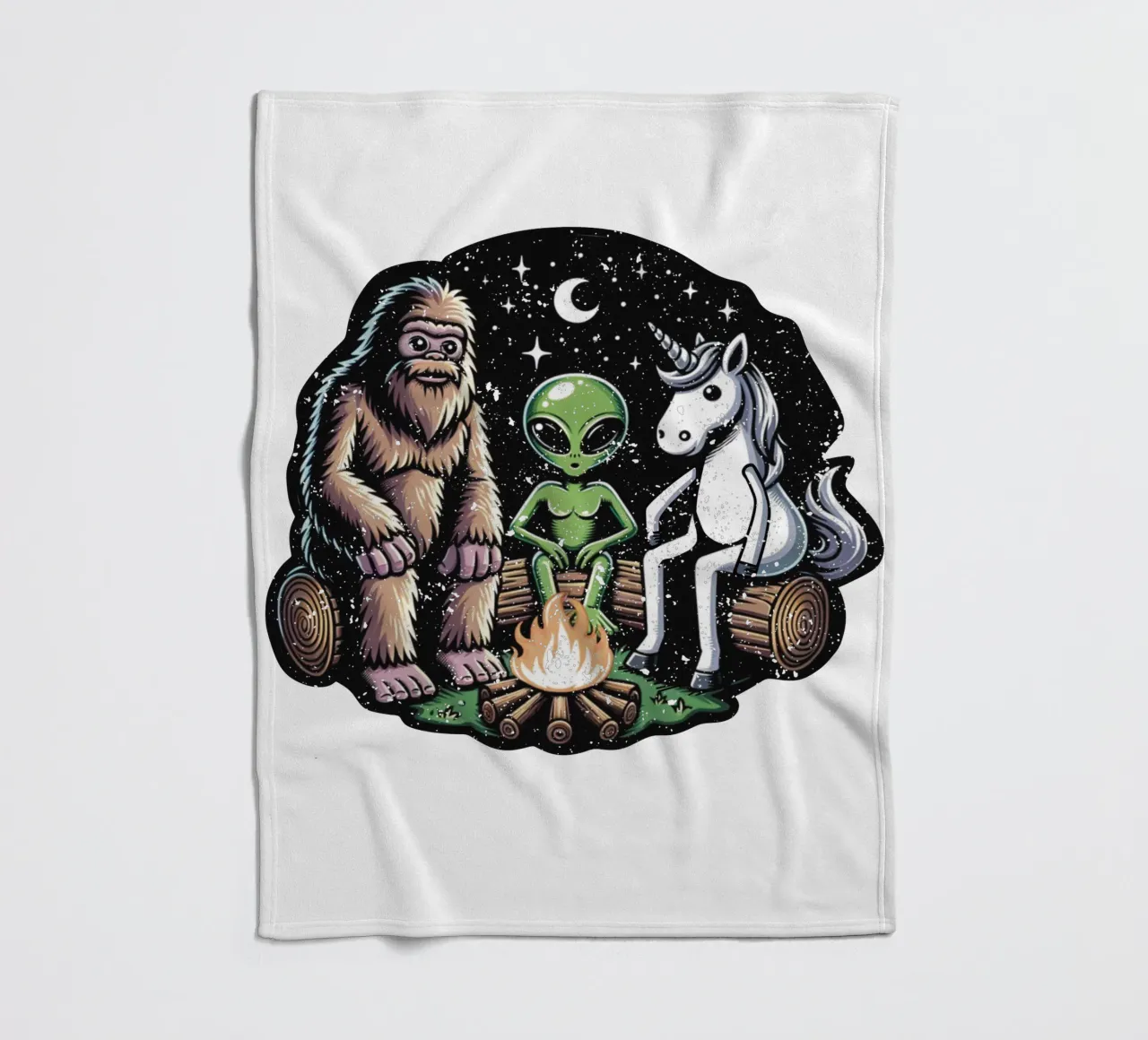 fantasy camp fleecedeken van edsonramosart