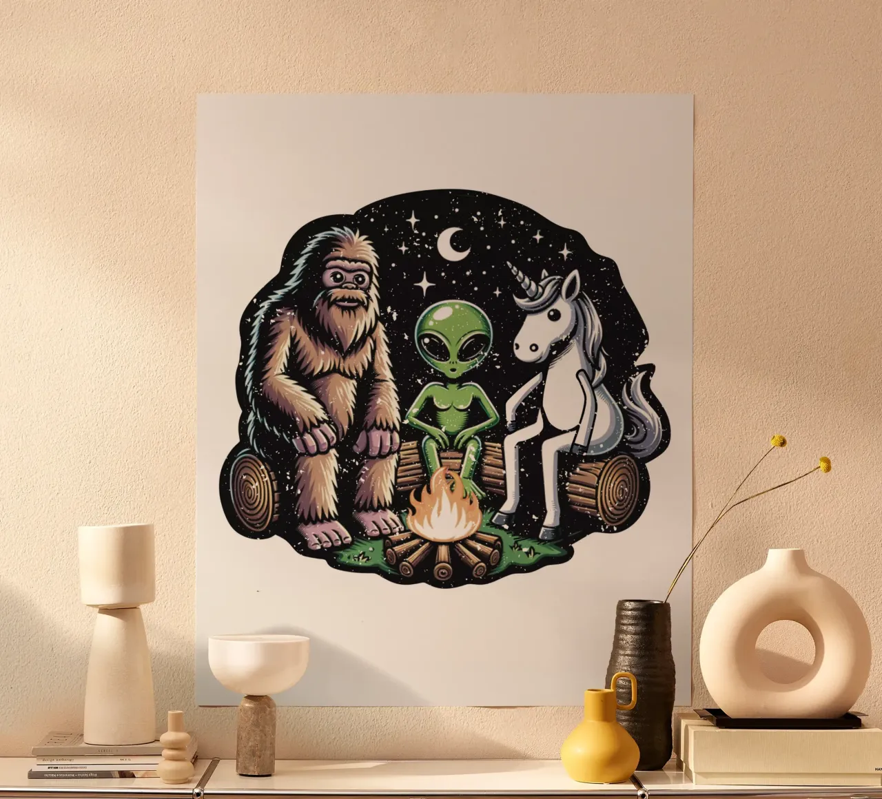 fantasy camp poster da edsonramosart