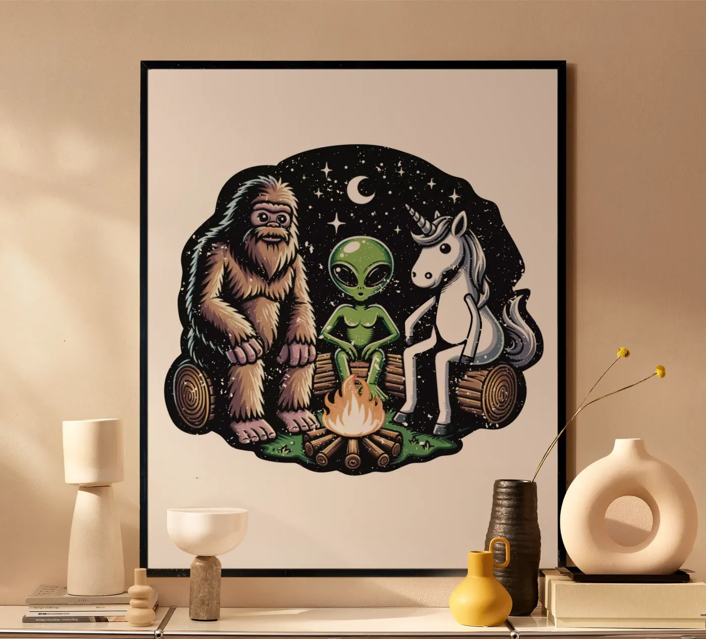 fantasy camp poster van edsonramosart