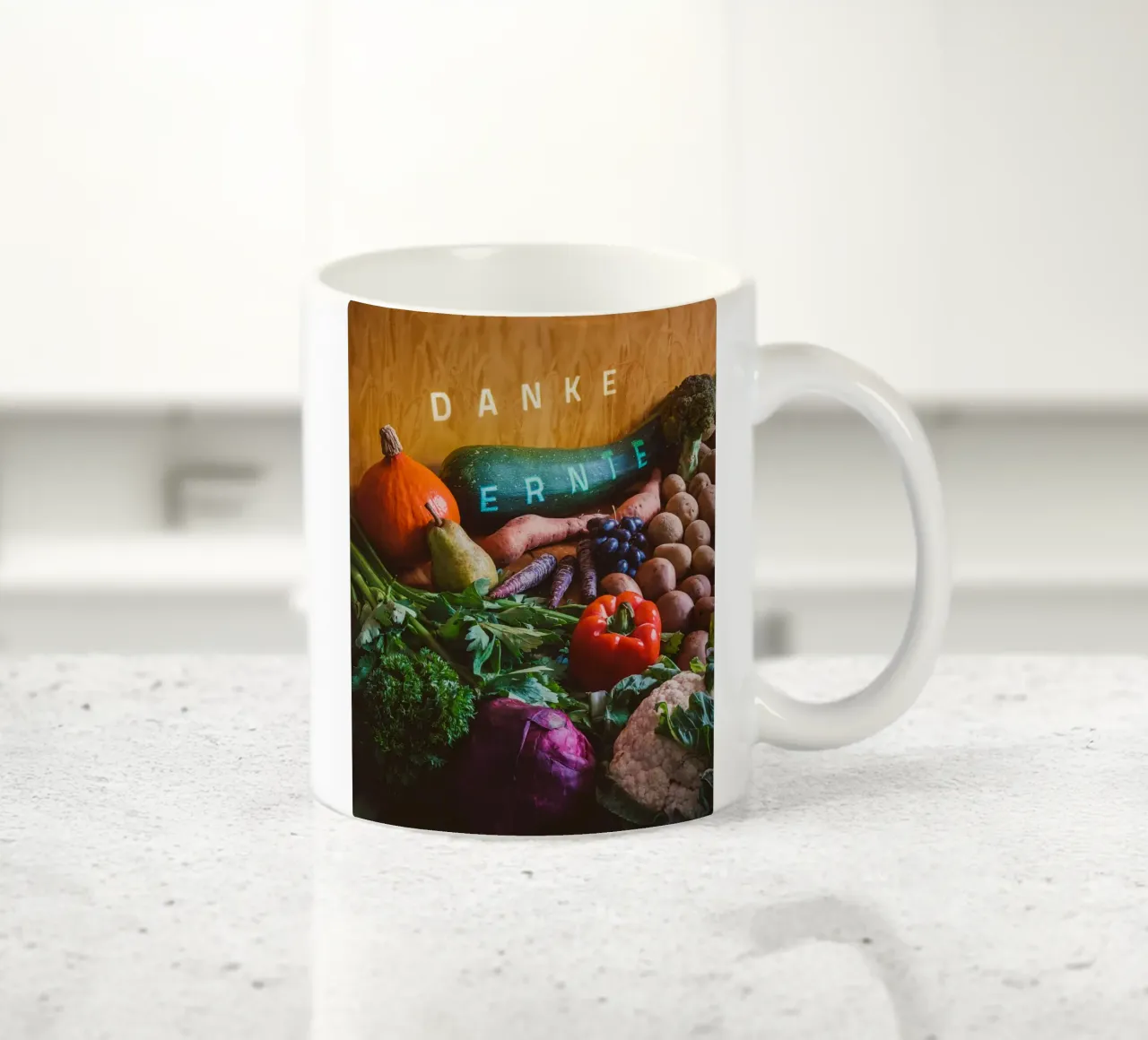 Ringraziamento - Grazie per il raccolto tazza in ceramica da undarstellbar Christliche Poster