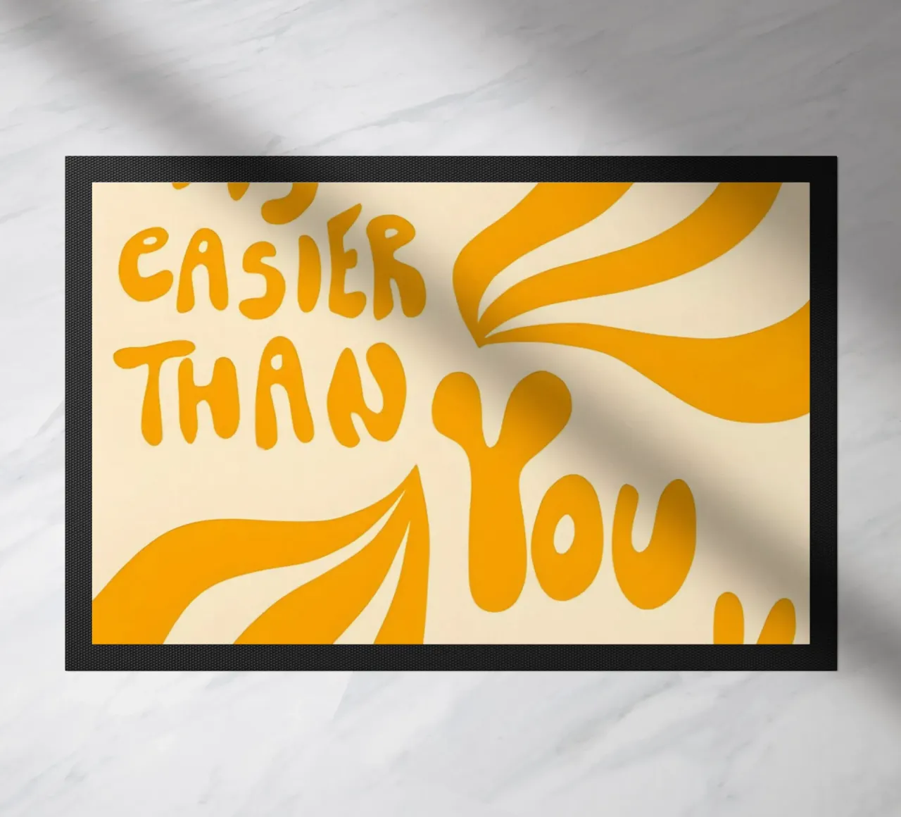'MAYBE IT EASIER THAN YOU think' zerbino da Type & Tape