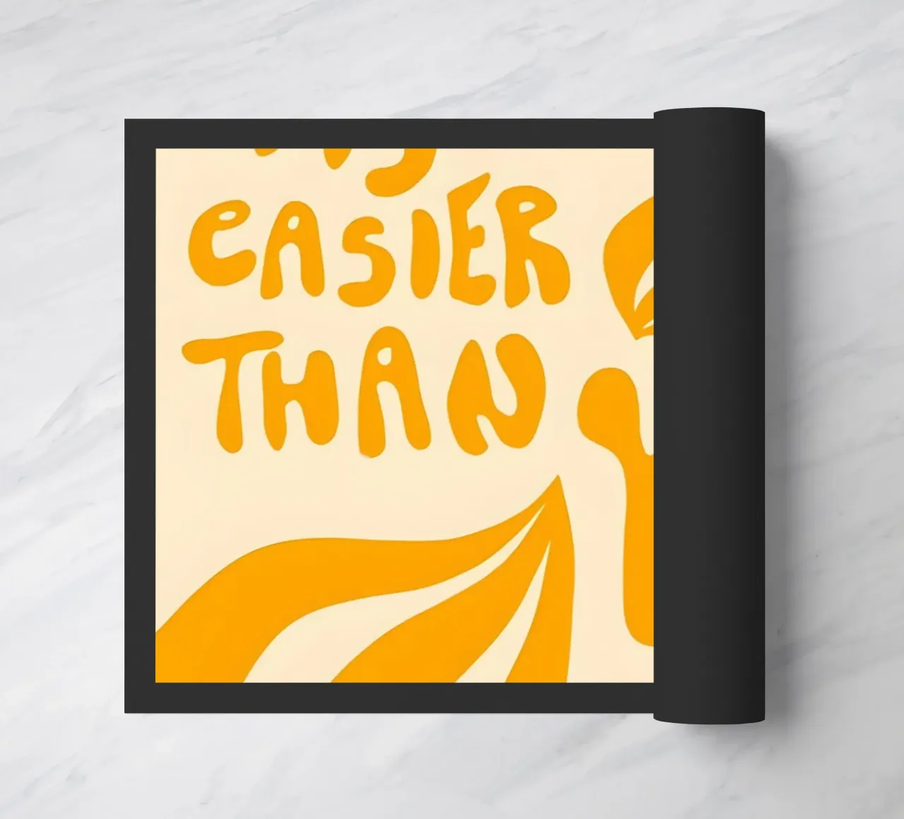 'MAYBE IT EASIER THAN YOU think' zerbino da Type & Tape