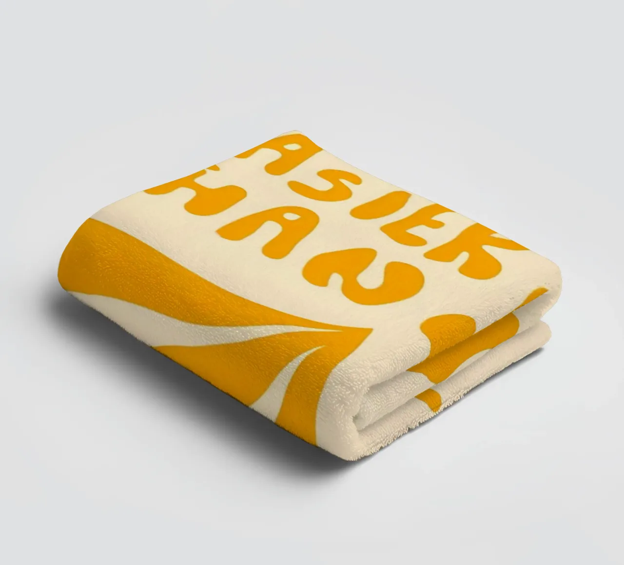'MAYBE IT EASIER THAN YOU think' asciugamano da bagno da Type & Tape