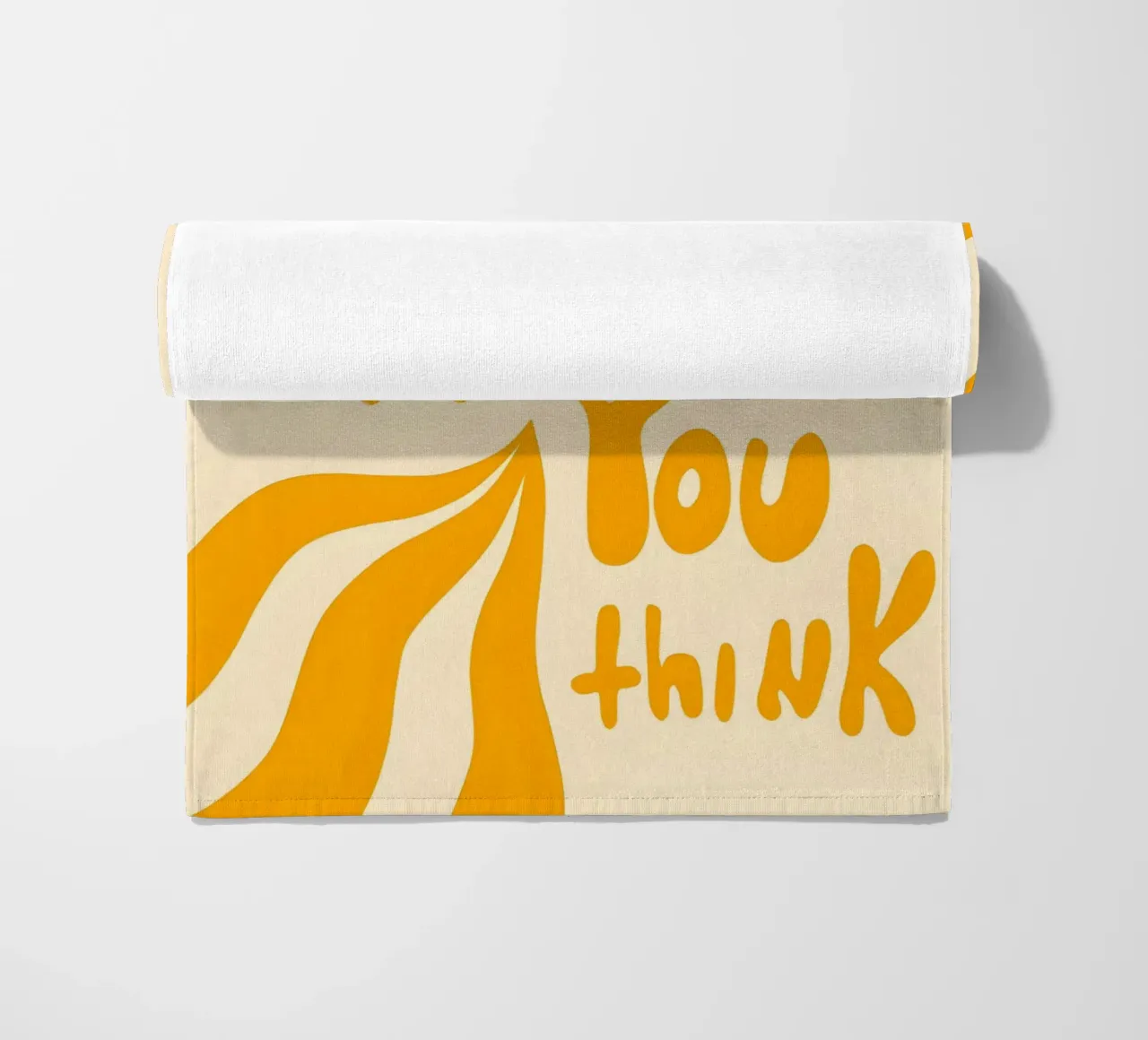 'MAYBE IT EASIER THAN YOU think' telo mare da Type & Tape
