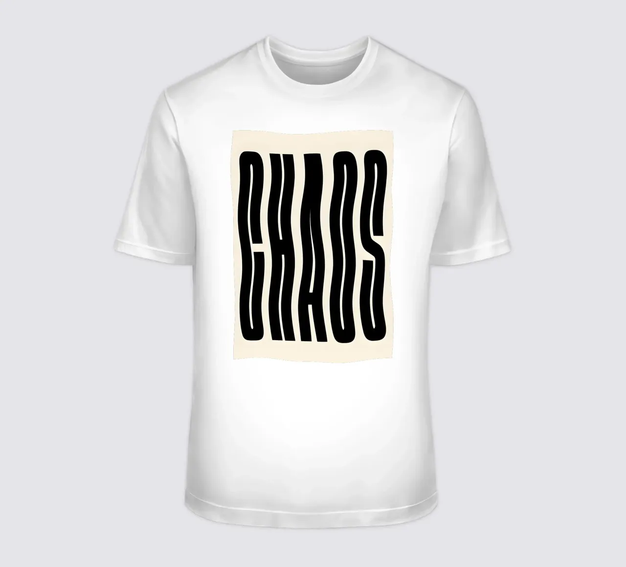 CHAOS t-shirt da Type & Tape