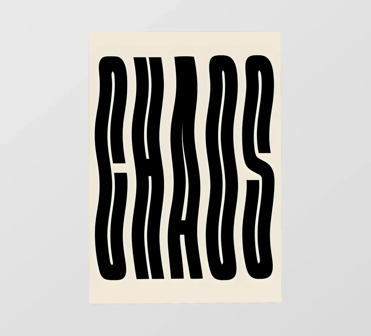 CHAOS telo in pvc da Type & Tape