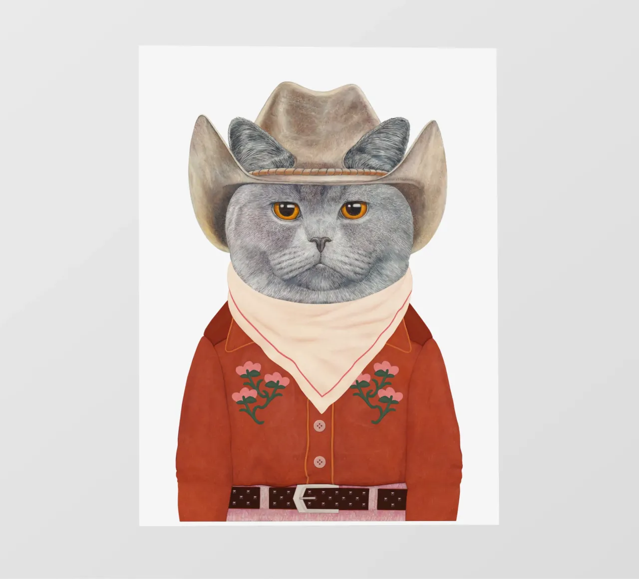 Gatto Cowboy - Inglese a pelo corto pellicola backlit da Animal Crew