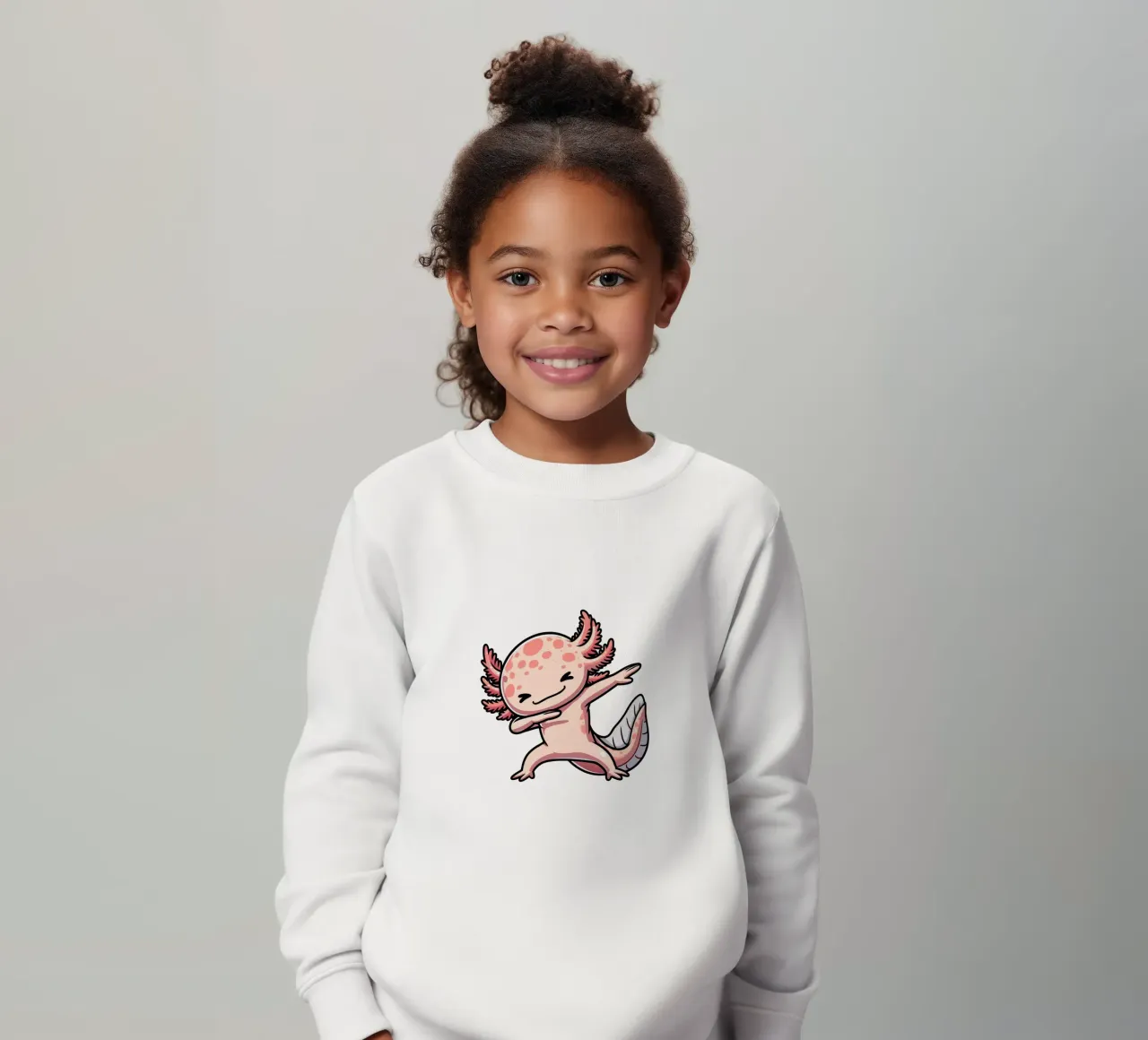 Axolotl Dab felpa bambino da edsonramosart