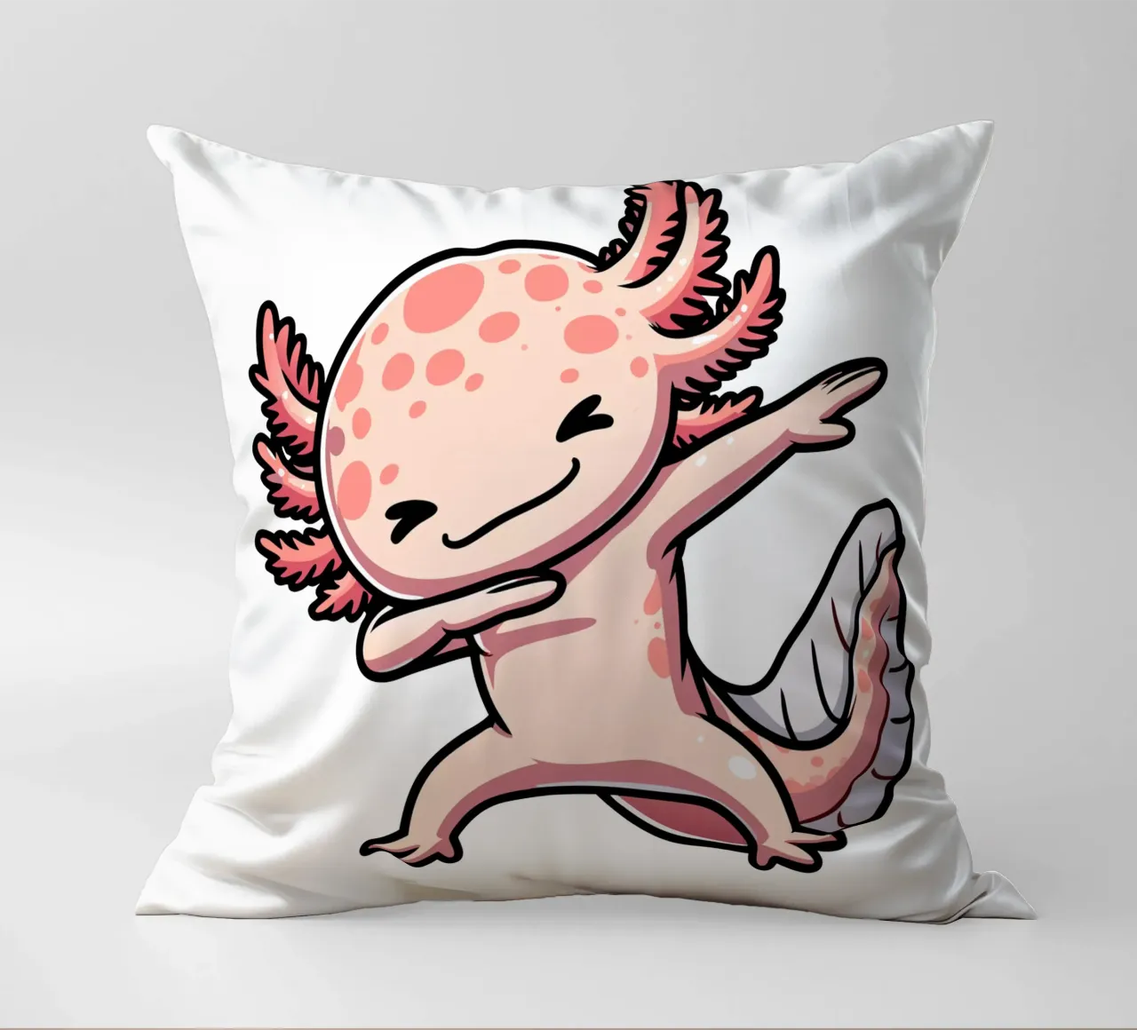 Axolotl Dab cuscino da edsonramosart