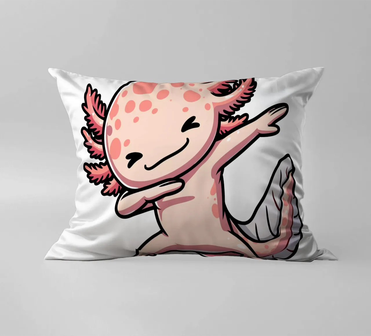 Axolotl Dab cuscino da edsonramosart