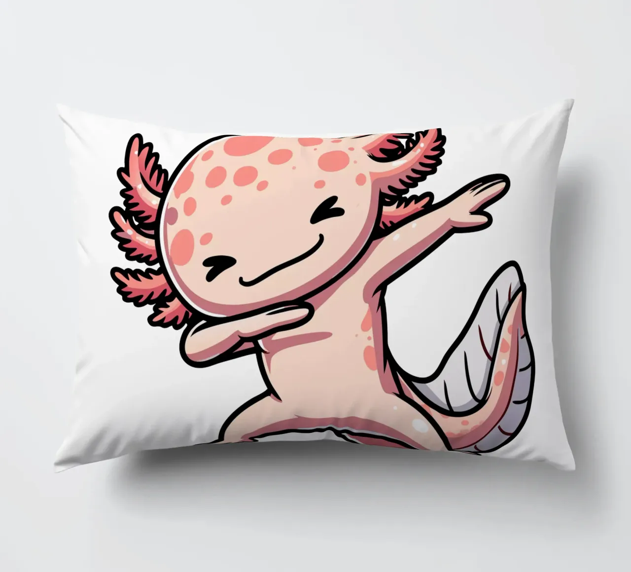 Axolotl Dab cuscino da edsonramosart