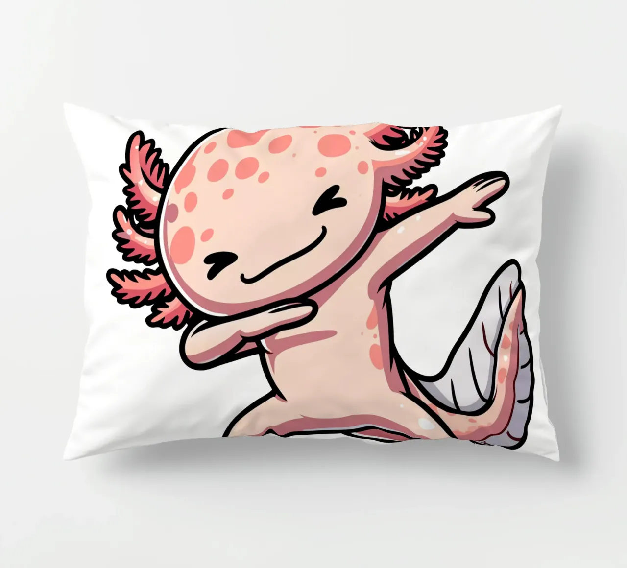 Axolotl Dab cuscino da edsonramosart