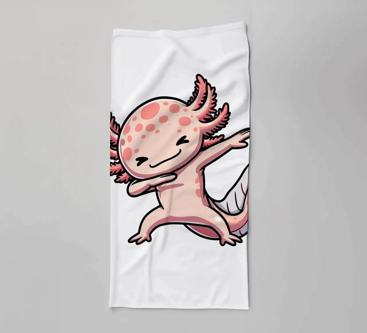 Axolotl Dab asciugamano da bagno da edsonramosart