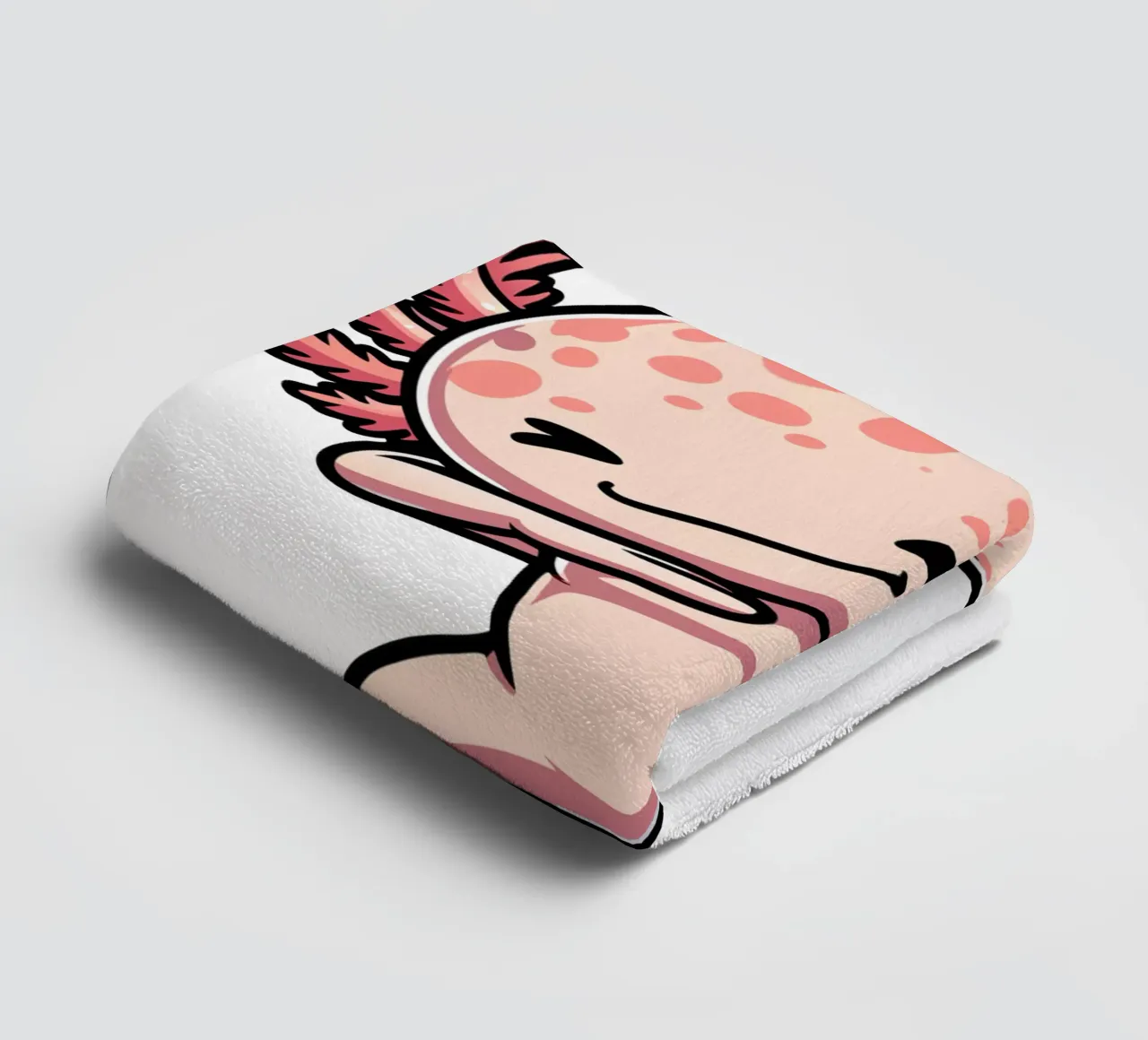 Axolotl Dab asciugamano da bagno da edsonramosart