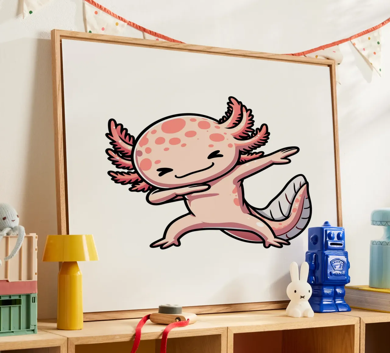 Axolotl Dab plexiglass da edsonramosart