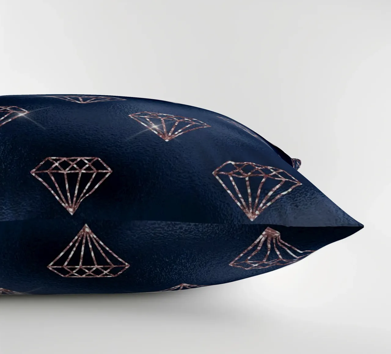 Blush & Navy 2 cuscino da Yaso Design & Art