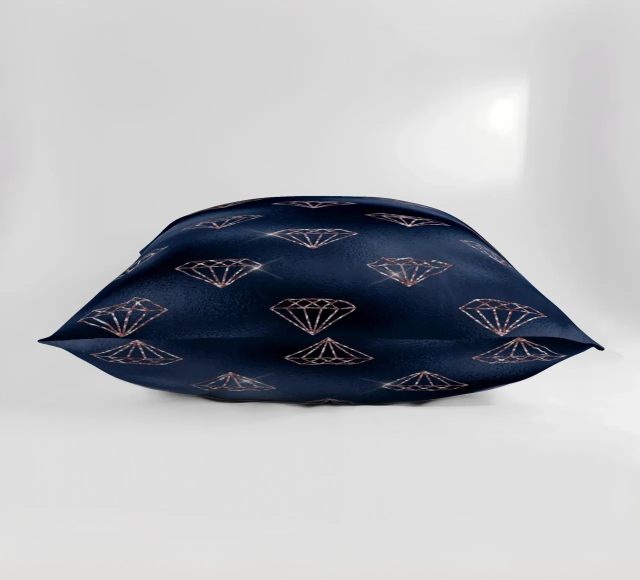 Blush & Navy 2 cuscino da Yaso Design & Art