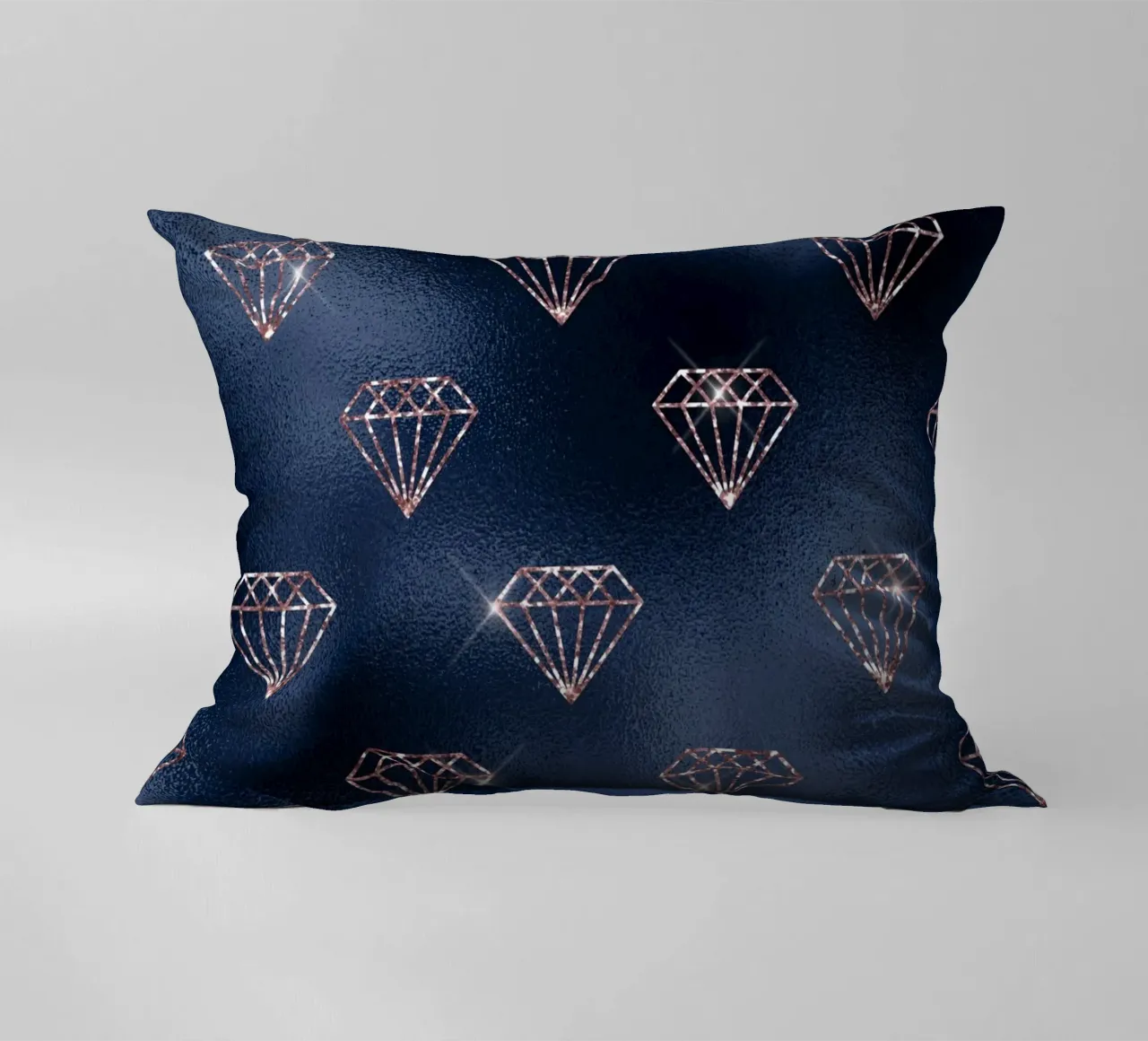 Blush & Navy 2 cuscino da Yaso Design & Art