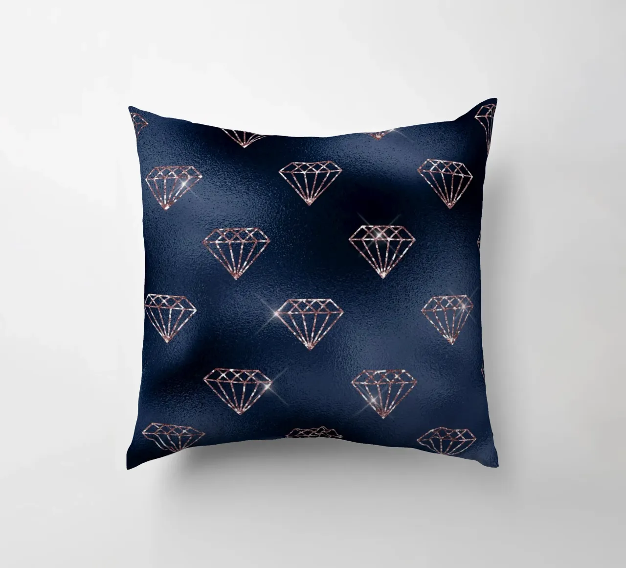 Blush & Navy 2 cuscino da Yaso Design & Art