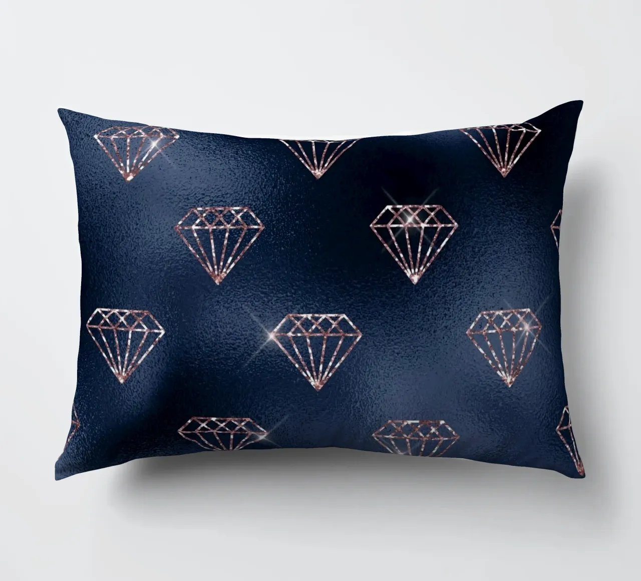 Blush & Navy 2 cuscino da Yaso Design & Art