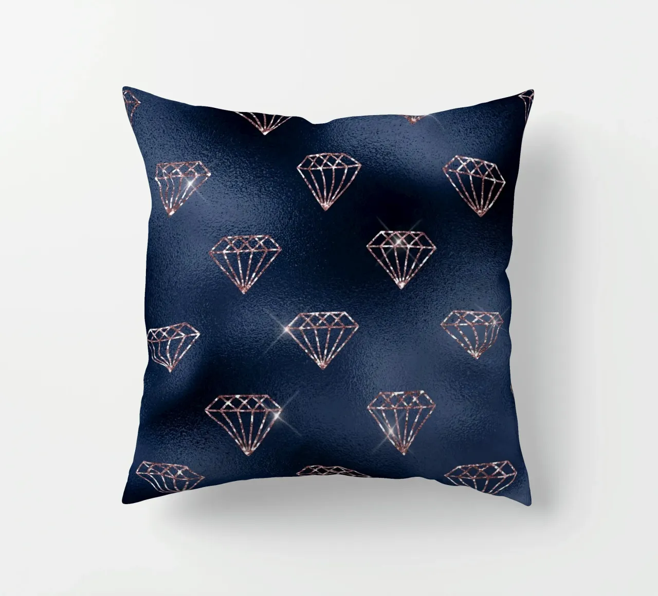 Blush & Navy 2 cuscino da Yaso Design & Art