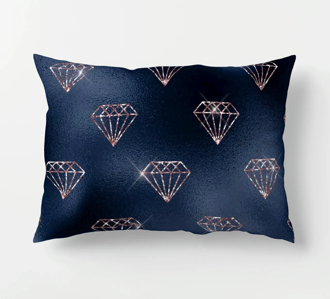 Blush & Navy 2 cuscino da Yaso Design & Art