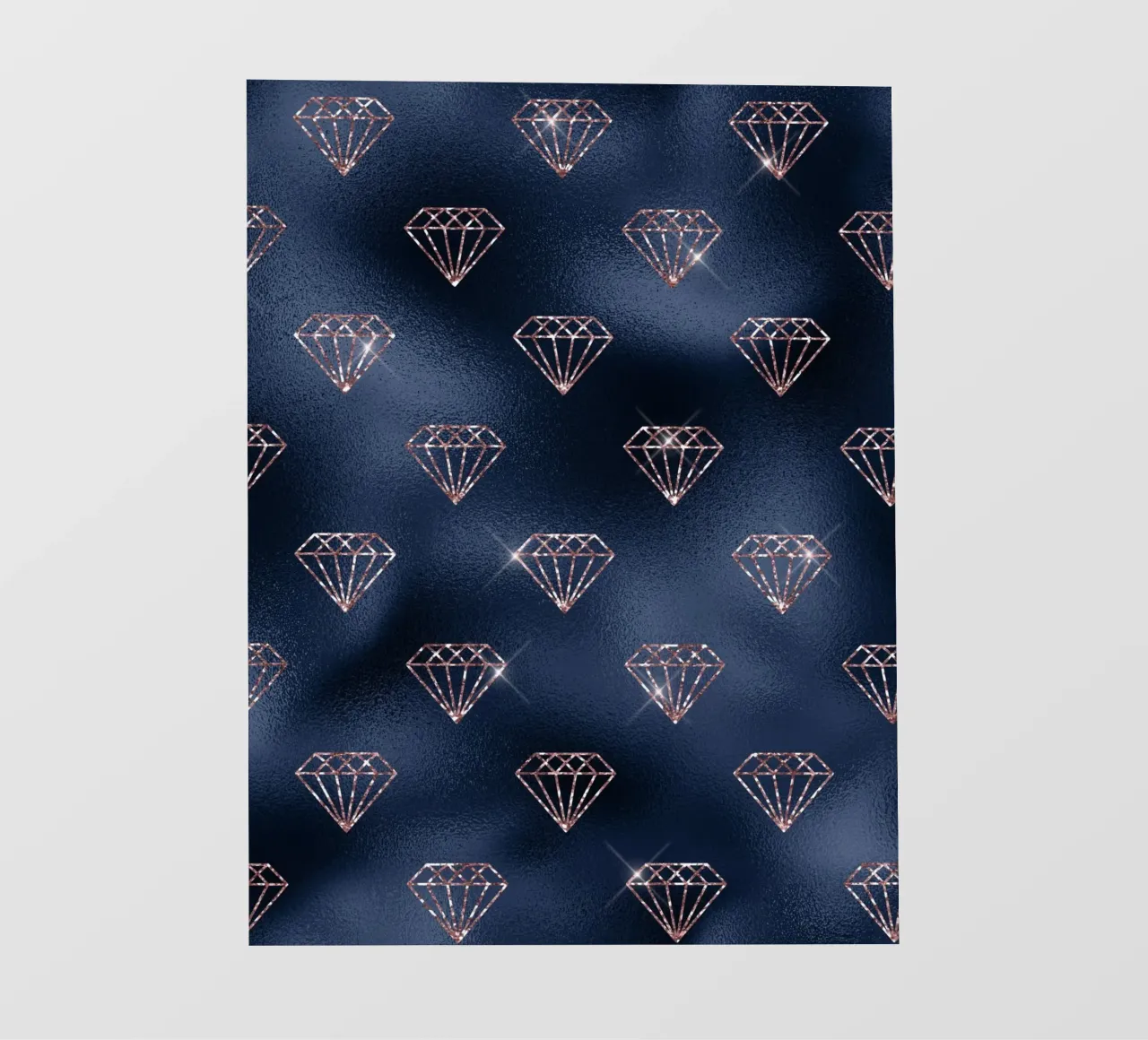 Blush & Navy 2 telo in pvc da Yaso Design & Art