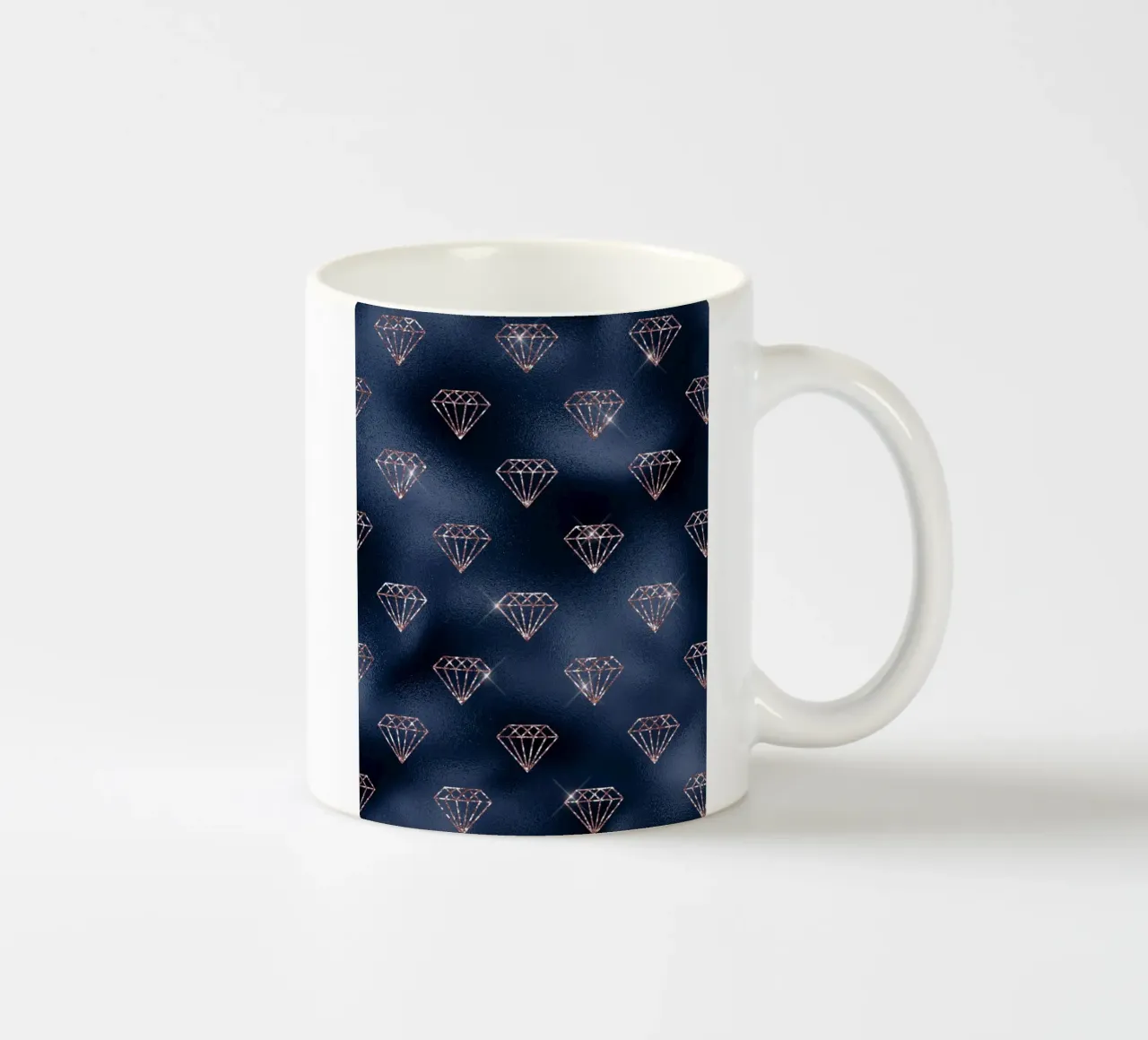 Blush & Navy 2 tazza in ceramica da Yaso Design & Art