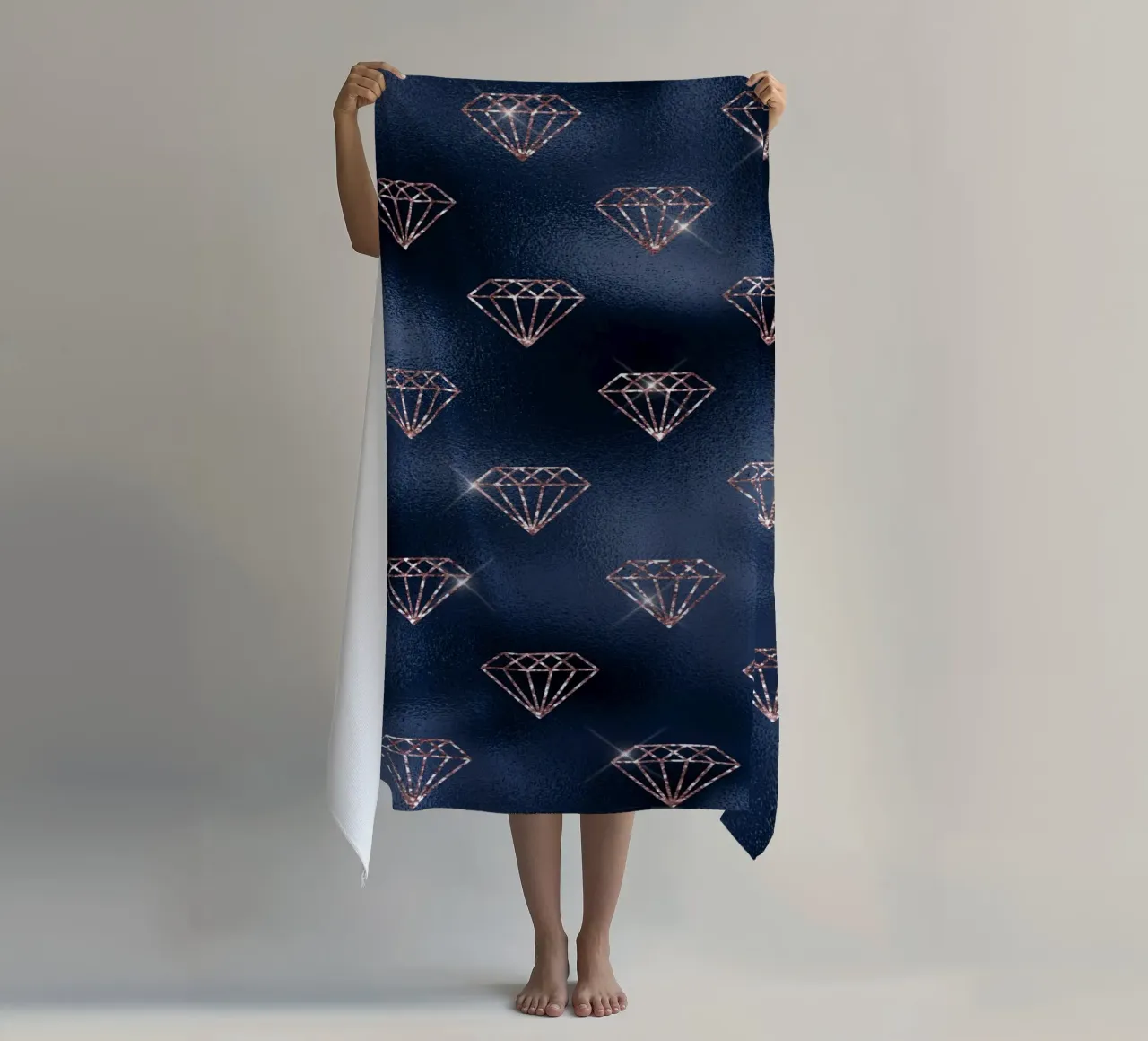 Blush & Navy 2 telo mare da Yaso Design & Art