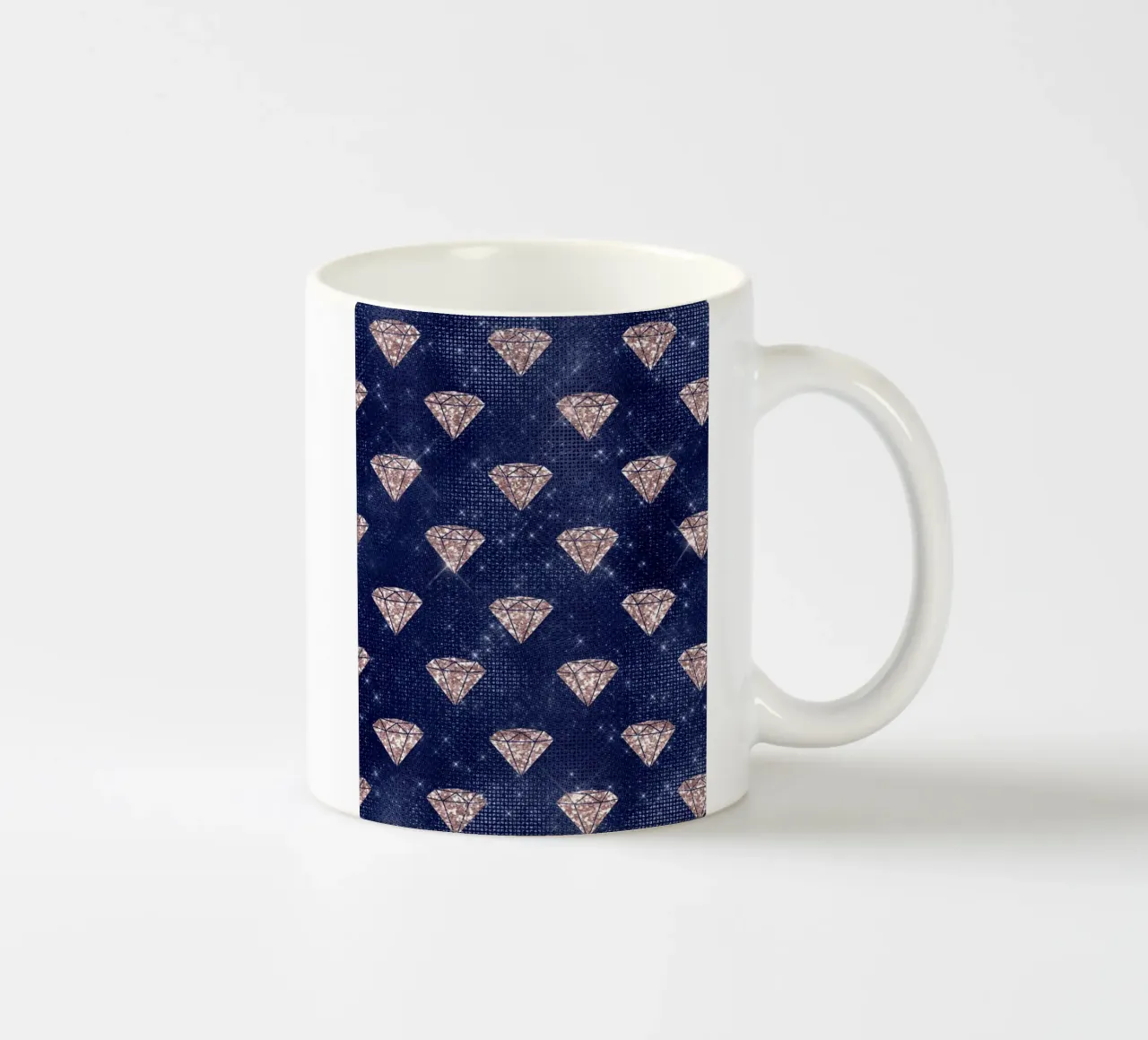 Blush & Navy 3 tazza in ceramica da Yaso Design & Art