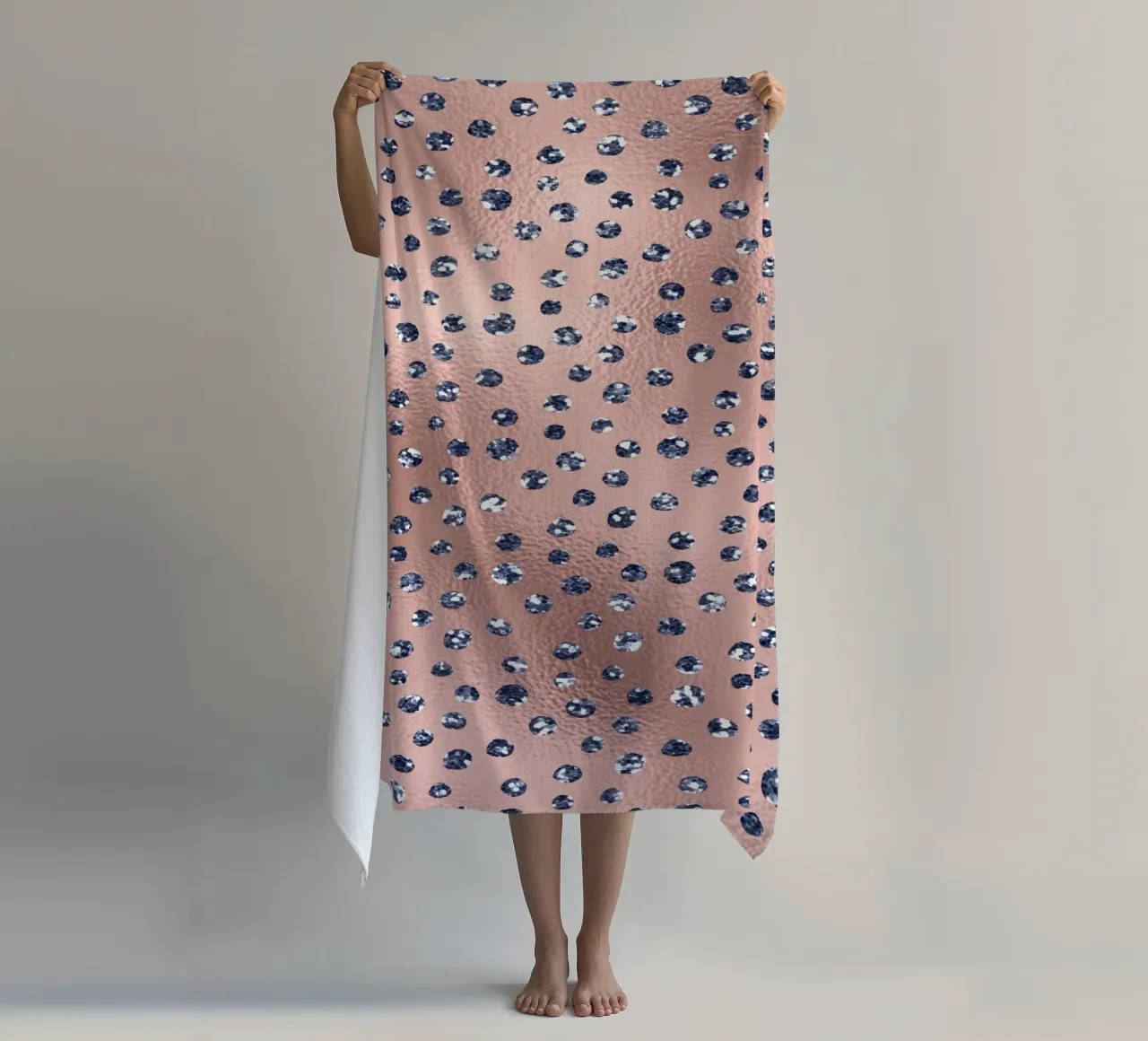 Blush & Navy 5 telo mare da Yaso Design & Art